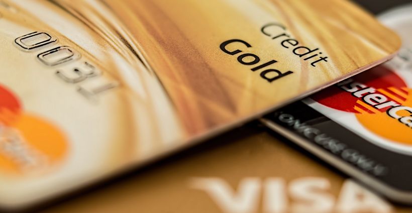 Kreditkarten als Symbol für Geld und Konto