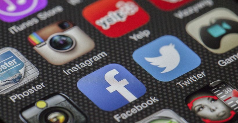 Sociale Netzwerke: Icons von Instagram, Twitter & Co.